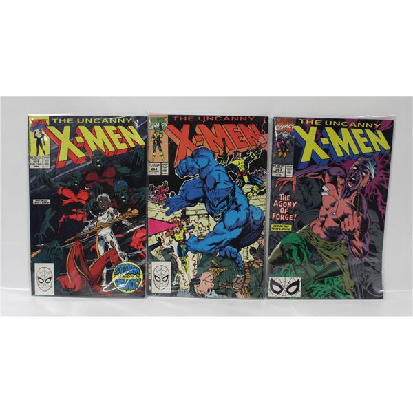 UNCANNY X-MEN #263/264/265