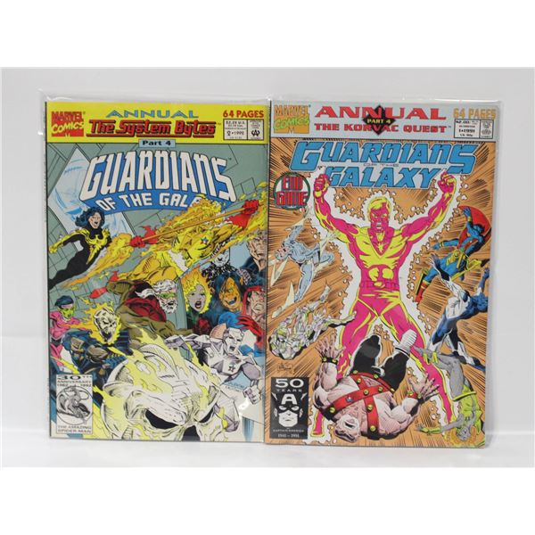 GUARDIANS OF THE GALAXY ANNUAL #1 & 2