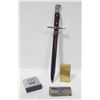 Image 1 : SWORD SHAPED LETTER OPENER + MINI BRASS