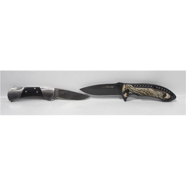 BROWNING + OLYMPIA FOLDING POCKET KNIVES