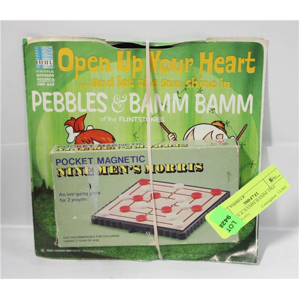 PEBBLES & BAMM BAMM 1965 RECORD (45)