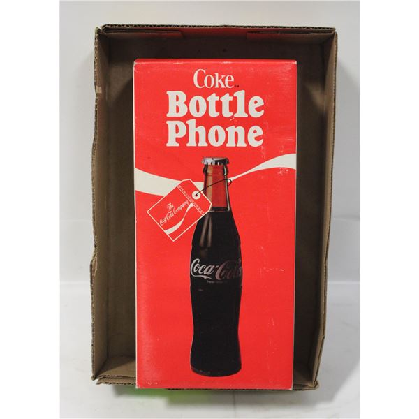 1983 ORIGINAL BOXED COKE BOTTLE PHONE