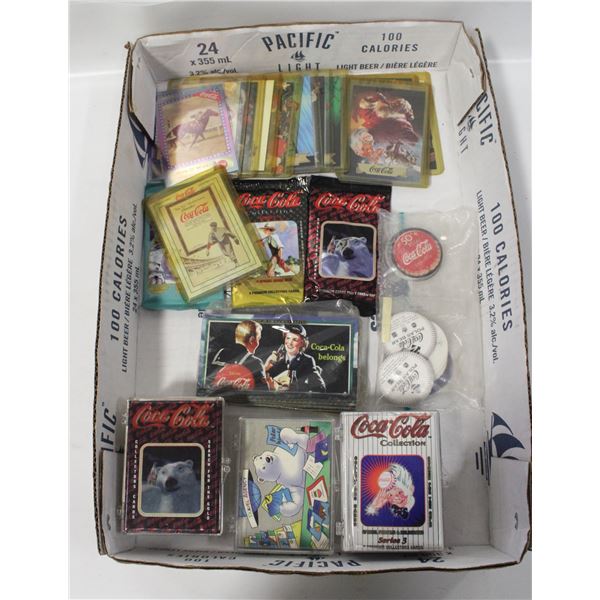 COCA-COLA CARDS COLLECTABLE + VARIOUS 1995