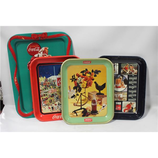 COCA-COLA SERVING TRAYS ASSORTMENT