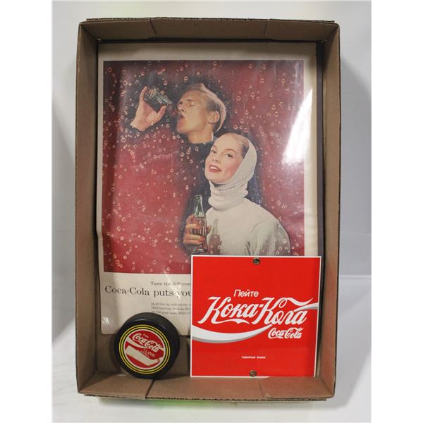 COCA-COLA COLLECTABLES ASSORTED