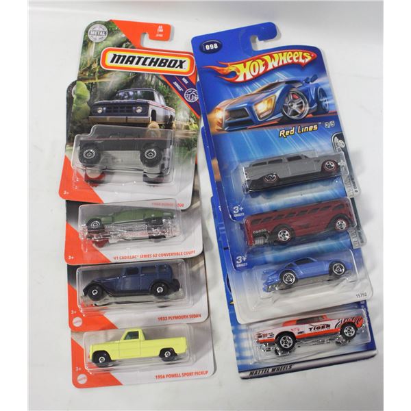 BUNDLE OF ESTATE HOTWHEELS+MATCHBOX IN