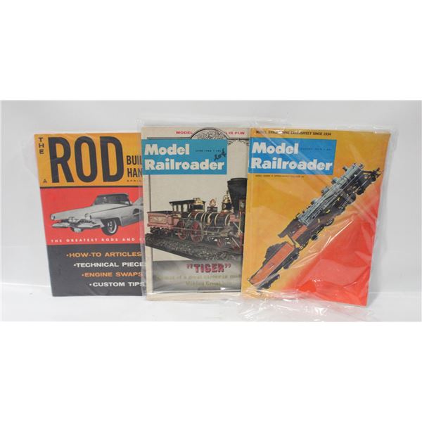 VINTAGE MODEL RAILROADER 1970 MAGAZINE +