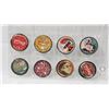 Image 1 : SET OF COCA-COLA POGS 8 TOTAL