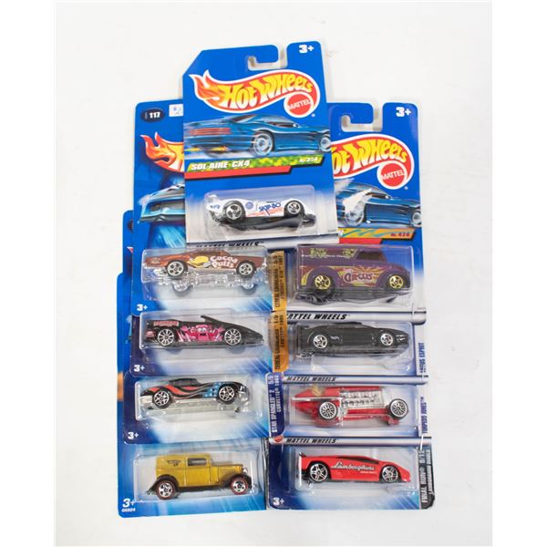 BAG OF HOTWHEELS DIECASTS IN ORIGINAL PKS