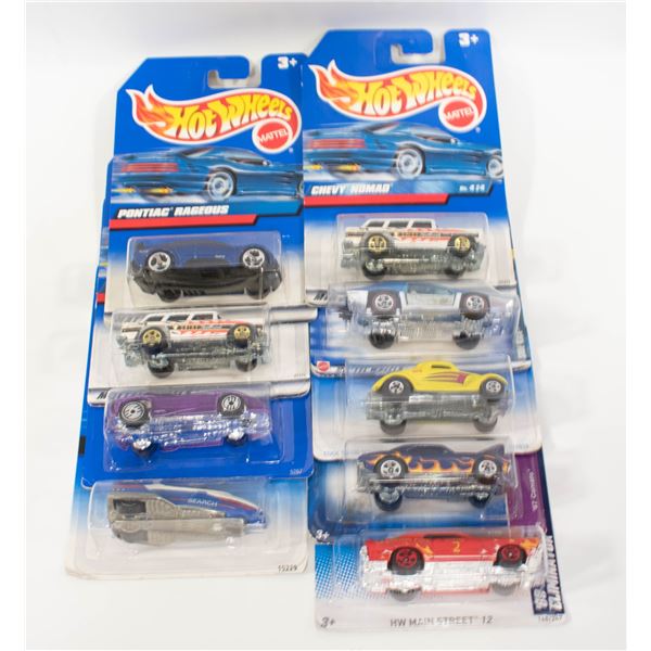 BAG OF HOTWHEELS DIECASTS IN ORIGINAL PKS