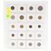Image 1 : SHEET OF VINTAGE EUROPE COINS - INCLUDES CYPRESS,