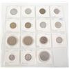 Image 1 : SHEET OF 14 WORLD COINS - AUSTRIA, GERMANY