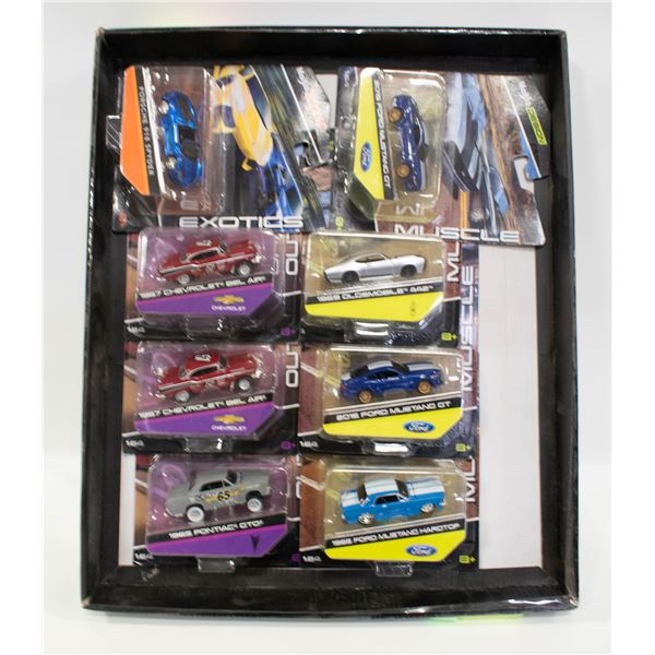 FLAT OF SEALED MAISTO 1:64 SCALE DIECAST