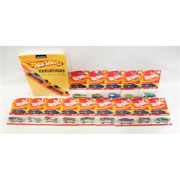 FLAT OF HOTWHEELS DIECASTS + HOTWHEELS