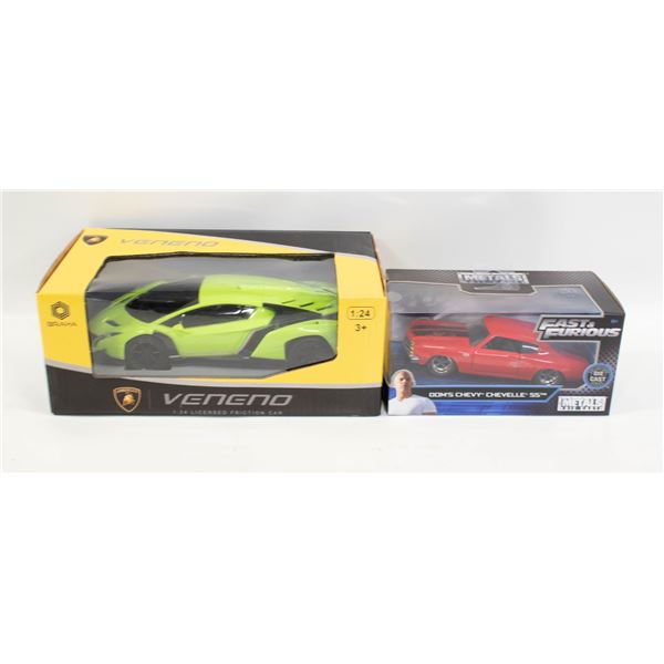 2 SEALED DIECASTS