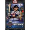 Image 1 : 2023 Topps Archives Signature Series Dansby Swanson rookie autograph 1 of 1!