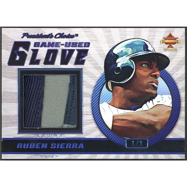 2023 Presidents Choice Solitaire 2.0 Ruben Sierra Game-Used Glove #1 of 1