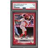 Image 1 : 2022 Topps UK Edition Brandon Marsh RC Red #02/05 - PSA 7