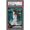 Image 1 : 2021 Bowman Platinum Jordan Walker Aqua Ice Foil #60/250 - PSA 9