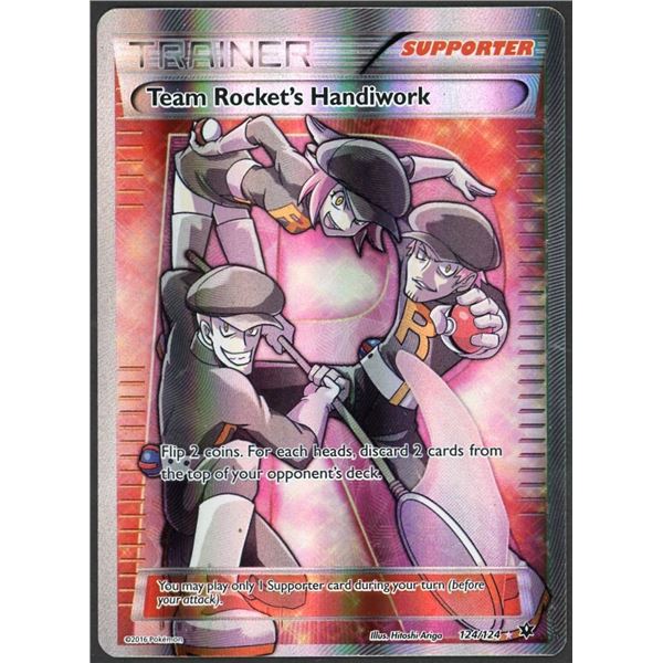 2016 Pokemon Team Rockets Handiwork - XY Fates Collide - LP+