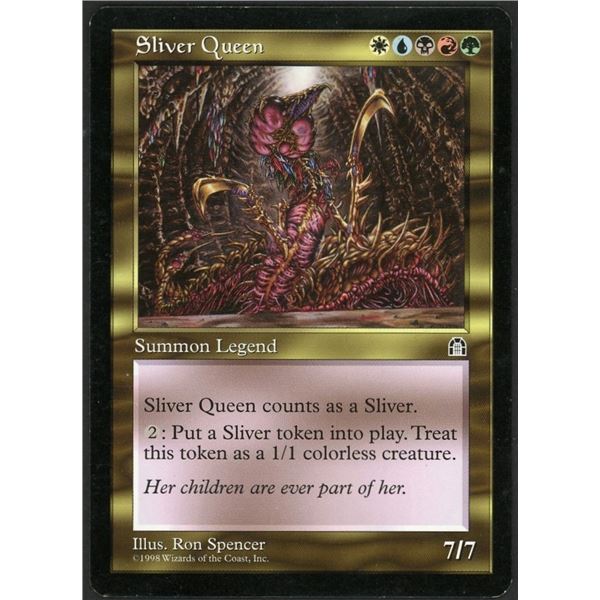 1998 Magic the Gathering Sliver Queen - LP+