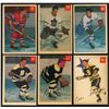 Image 1 : Lot of 12 x 1954-55 Parkhurst Hockey Cards - Lucky Premium backs