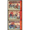 Image 1 : Lot of 3 x 1955-56 Parkhurst Hockey Cards (In Action)