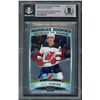 Image 1 : 2019-20 OPC Platinum Jack Hughes Rookie in person Autograph - BGS Authentic