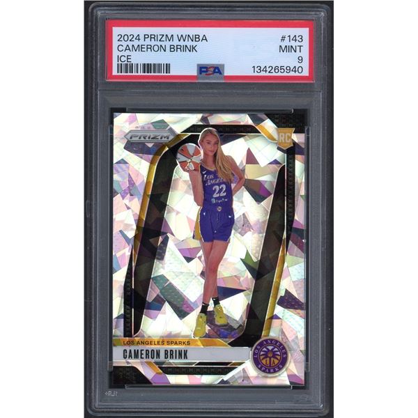 2024 Panini Prizm WNBA Cameron Brink ICE - PSA 9