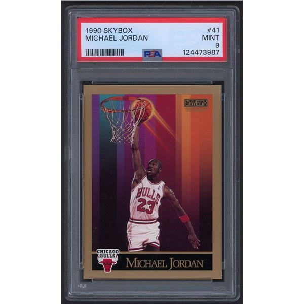 1990 SKYBOX Michael Jordan #41 - PSA 9