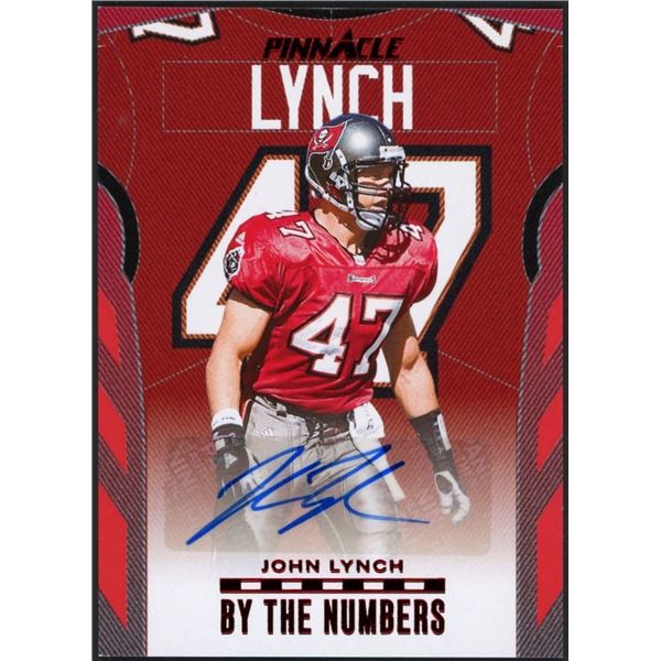 2024 Panini Encore John Lynch By The Numbers autograph #44/50