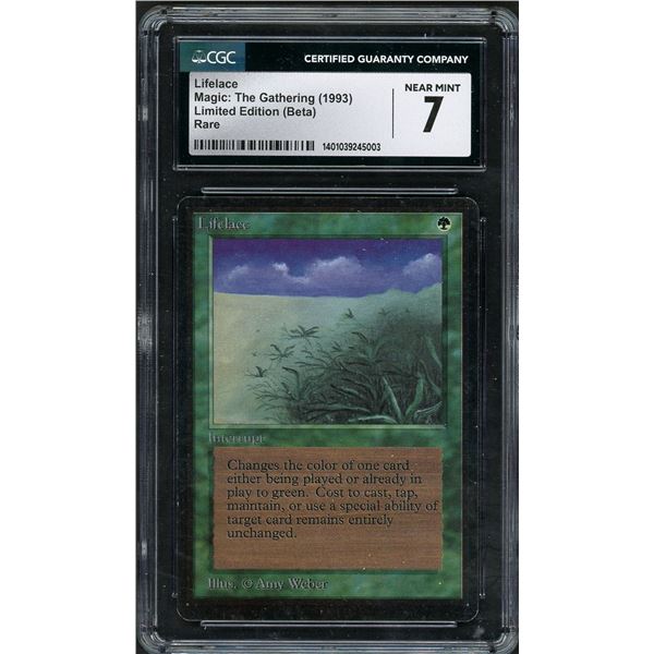 1993 Magic the Gathering Lifelace BETA - CGC 7