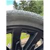 Image 8 : Hyundai Black Alloy Wheels with Mounted Tires
