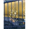 Image 2 : Black and Gold Iron Decorative Fence Panels