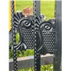 Image 3 : Black and Gold Iron Decorative Fence Panels