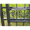 Image 5 : Black and Gold Iron Decorative Fence Panels