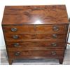 Image 1 : Mahogany Drop-Front Secretary Desk w/Brass Pulls