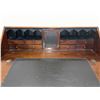 Image 3 : Mahogany Drop-Front Secretary Desk w/Brass Pulls