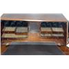Image 4 : Mahogany Drop-Front Secretary Desk w/Brass Pulls
