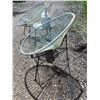 Image 7 : Outdoor Bistro Set w/ 2 Acapulco-Style Chairs, Table & Ceramic Buddha Heads