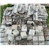 Image 4 : Concrete and Stone Garden Pavers on Pallet
