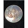 Image 1 : 1989 Canadian $5 Fine Silver 1 Ounce Maple Leaf Coin