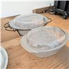 Image 7 : Kitchen Collection w/Pyrex Bowls, Farberware Blender, Cookware & Bakeware