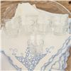 Image 11 : Picnic Pack- Embroidered Linens Basket Pyrex Casserole Dishes & more