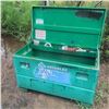 Image 2 : Greenlee Steel Jobsite Tool Storage Chest with Tools