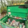 Image 4 : Greenlee Steel Jobsite Tool Storage Chest with Tools
