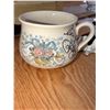 Image 10 : Kitchen Lot with Hand Grinder, Flat Iron, Knife Set, and Painted Chest