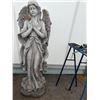 Image 2 : Cast Concrete Garden Angel Statue with Folded Hands 52”tall