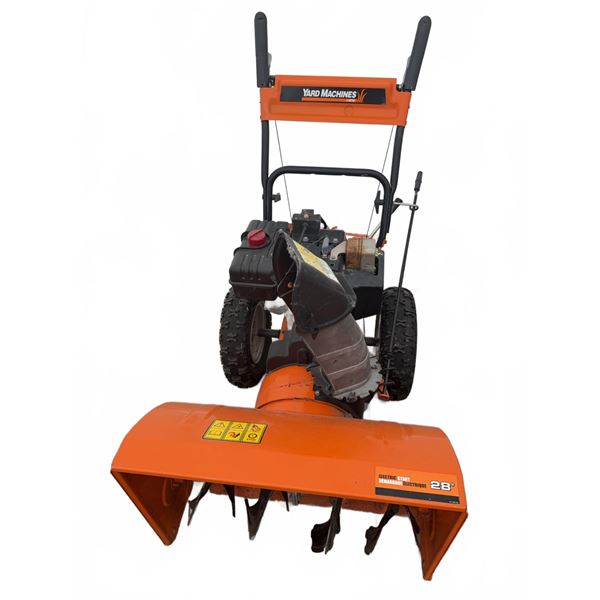 Yard Machines MTD 28-Inch Electric Start Snow Blower