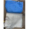 Image 4 : Camping Gear- lawn chairs, tarps ,gas cans ,tents x 2 & Shovel